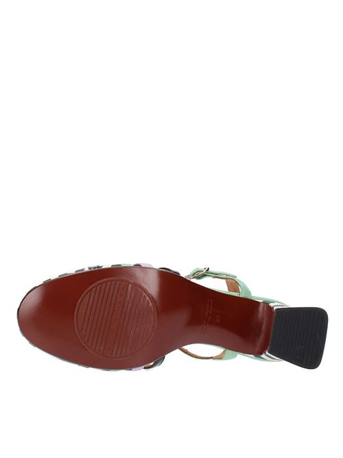 FENDY slingback pumps in leather CHIE MIHARA | FENDYMULTICOLORE